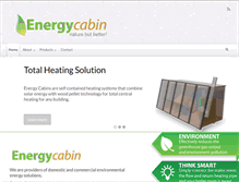 Tablet Screenshot of energycabin.com